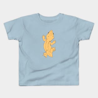 Crested Gecko Frog Butt Kids T-Shirt